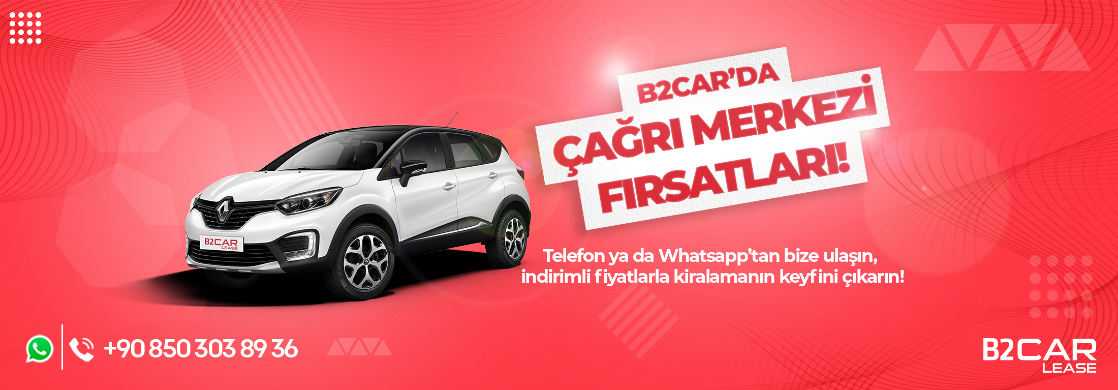 B2 CarLease İstanbul İzmir Antalya Ankara