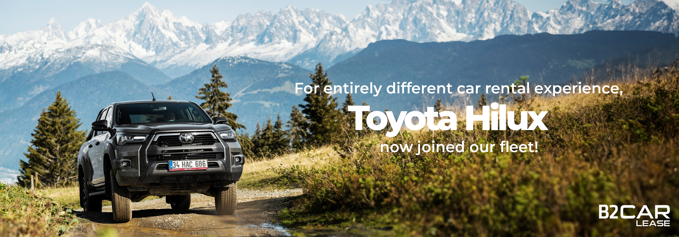 New Toyota Hilux has joined our fleet | Turkey Car Rental