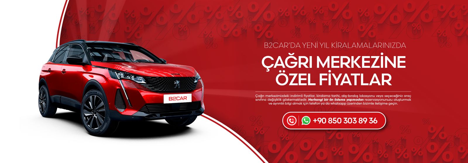 Yeni Yıl Kiralama Kampanyası – Çağrı Merkezine Özel